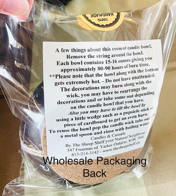 Heart Candle Bowl - Soy Wax Candle Bowl With Hearts