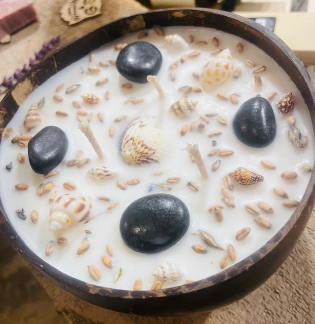 Seaside Breeze Candle Bowl - Seaside Candle Gifts