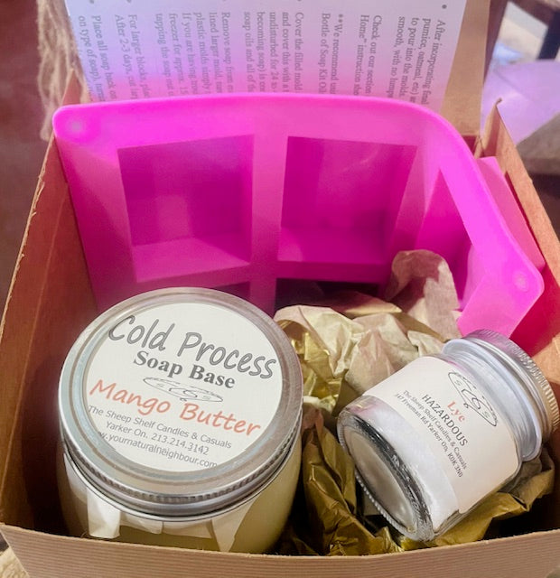 Soaping Making Kit Cold Process Mango Butter