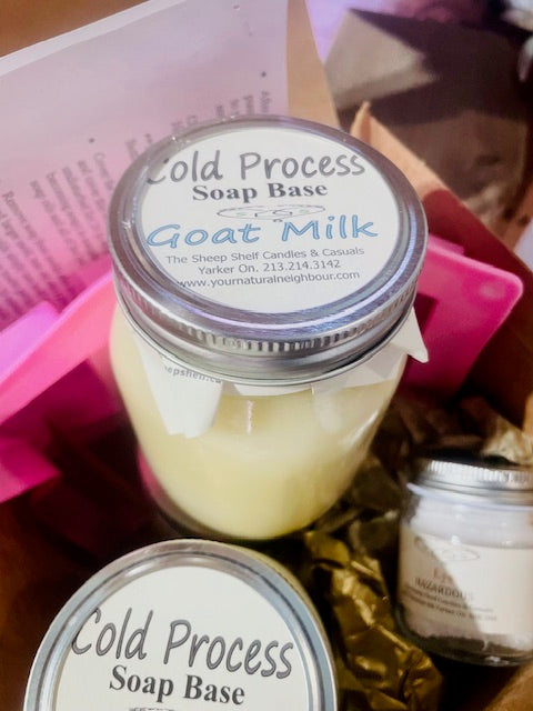 Soaping Making Kit Cold Process Goat Milk