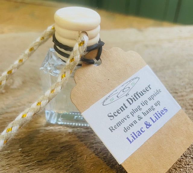 Oil Car Diffusers - Refillable Scent Diffusers