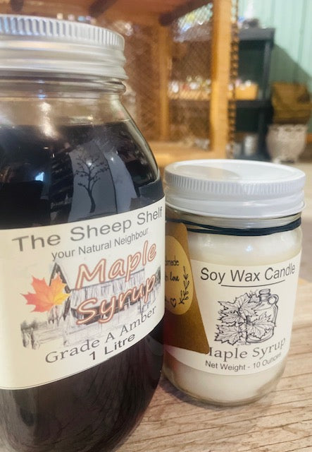 Maple Syrup & Candle Gift Set Kingston Ontario