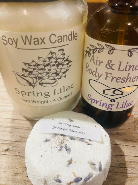 Gift Set - Candle Shower Steamer & Spray