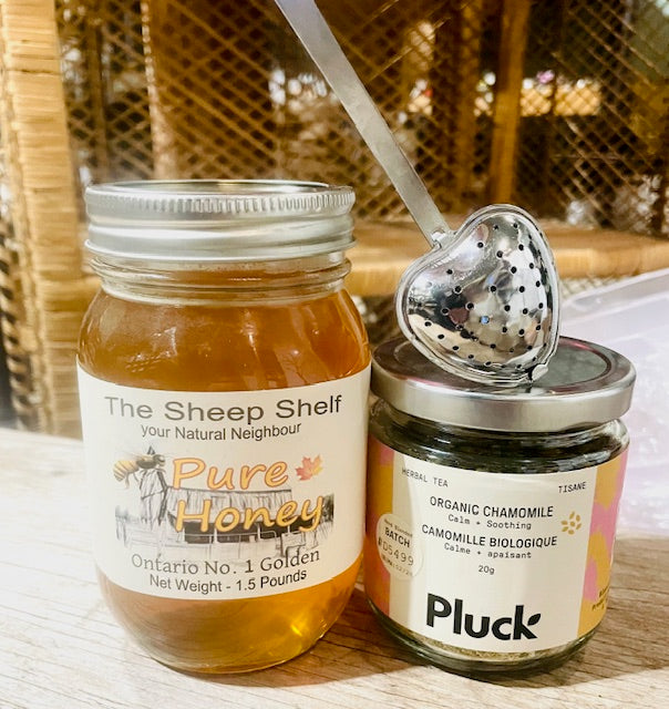 Honey & Tea Set- Canadian Tea & Honey Gifts