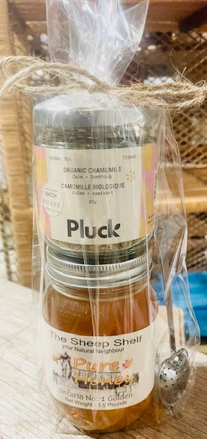 Honey & Tea Set- Canadian Tea & Honey Gifts