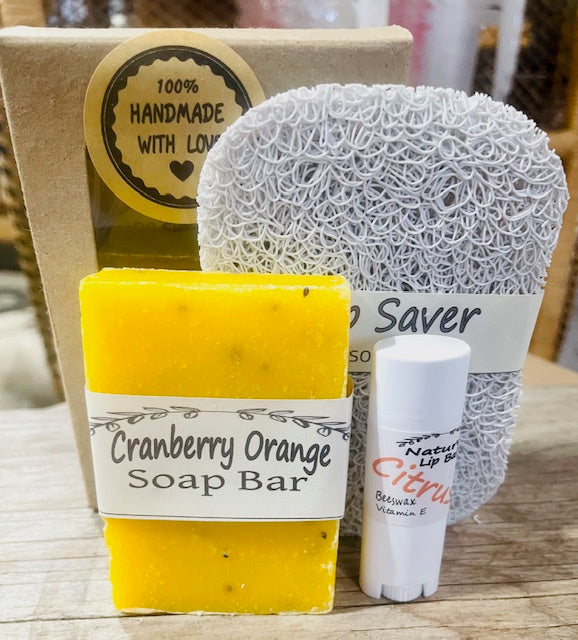 Soap - Lip Balm - Soap Saver Gift Set