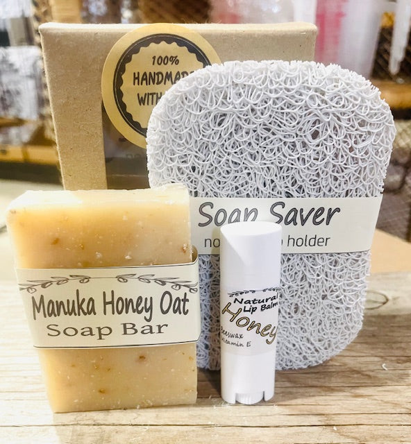 Soap - Lip Balm - Soap Saver Gift Set