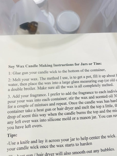 Candle Kits - Make Your Own Soy Wax Candles