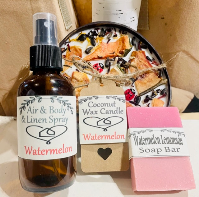 Watermelon Candle Bowl - Real Watermelon Candle