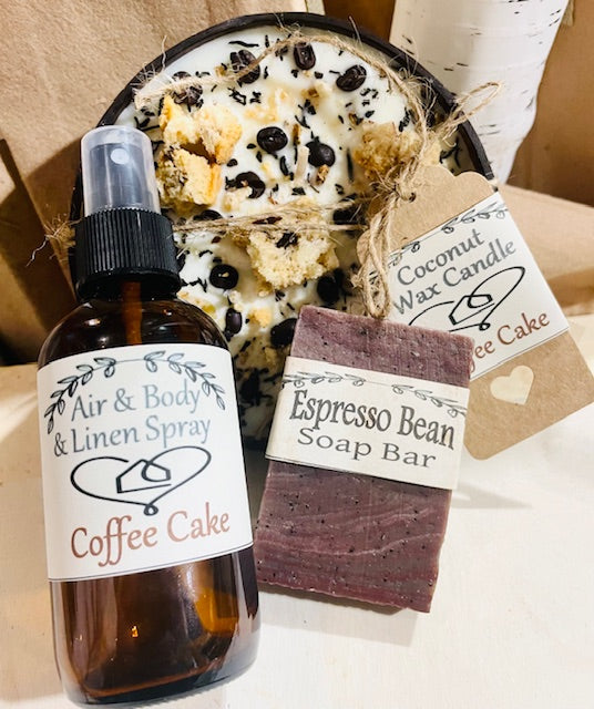 Coffee Cake Candle - Soy Wax Bowl Candle