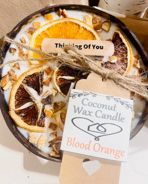 Blood Orange Bowl Candle