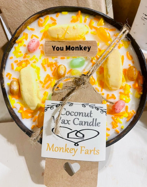 Monkey Farts Candle Bowl Gift