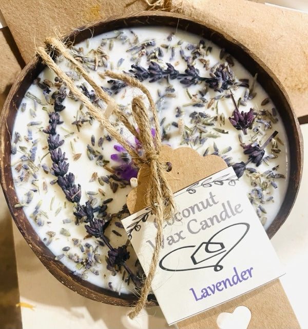 Lavender Candle Bowl - Lavender Candle Bowl Gifts Ontario