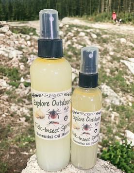Tick Spray -  Essential Oil Blend for Ticks/Bugs Cosmetic Oils