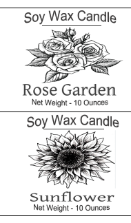 Soy Wax Jar Candle - Flowery Selcetions