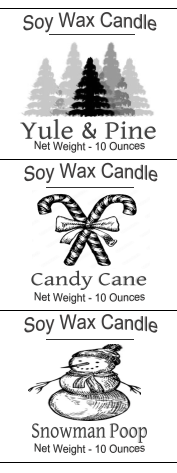 Soy Wax Jar Candles - Holiday/Seasons Selections