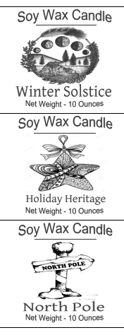 Soy Wax Jar Candles - Holiday/Seasons Selections