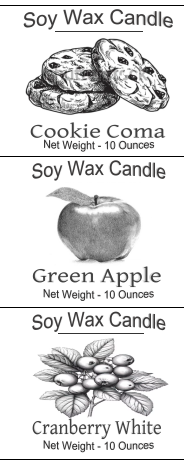 Soy Wax Jar Candles - Holiday/Seasons Selections