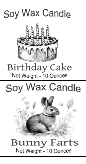 Soy Wax Jar Candles - Holiday/Seasons Selections