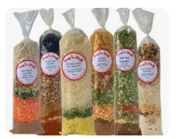 Soup Bags Just add Water and or Meat - Canadian